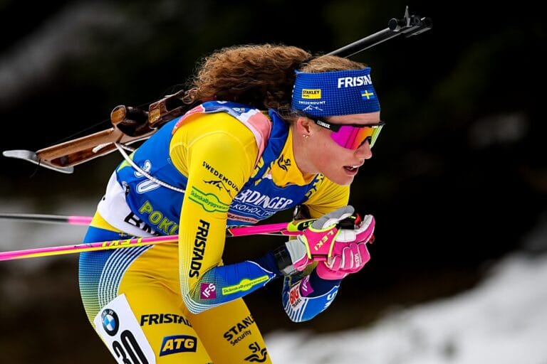 Hanna Öberg avancerade till tredje plats