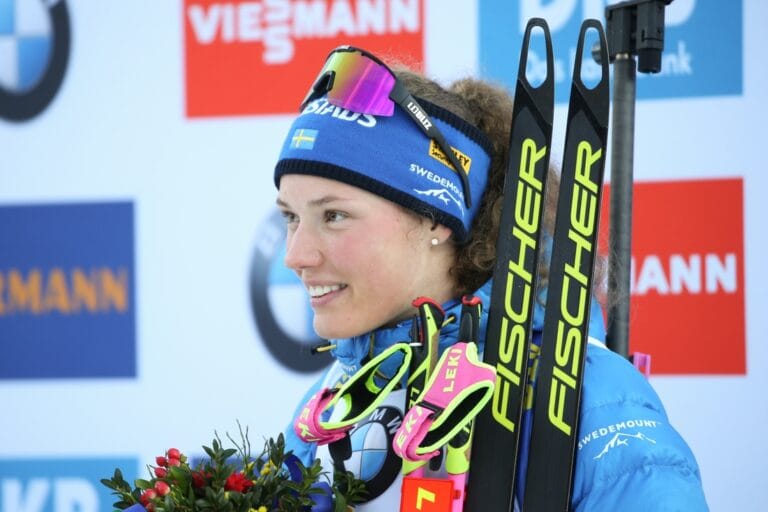 Tredje pallplatsen för Hanna Öberg