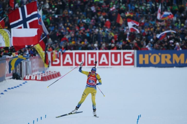 Sverige stafettfyra i Ruhpolding