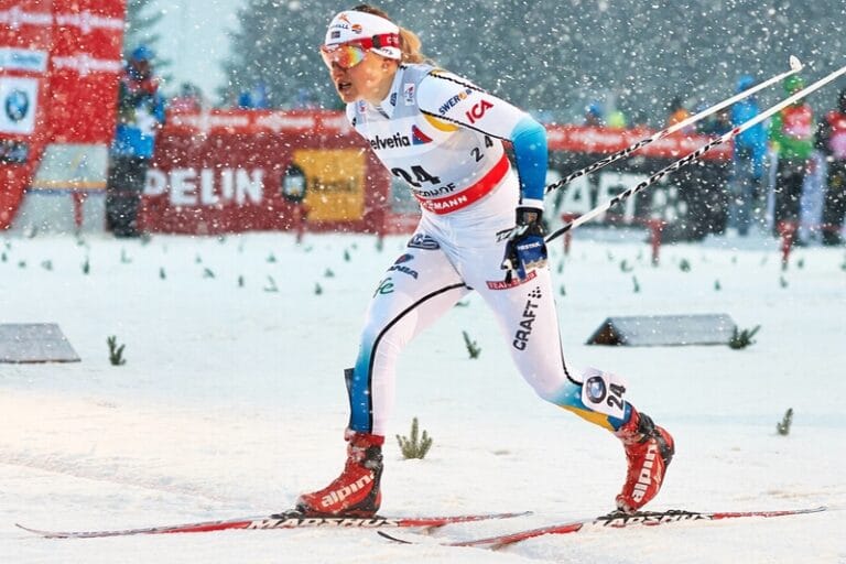 Bilder från svenska sprintsuccén i Oberhof