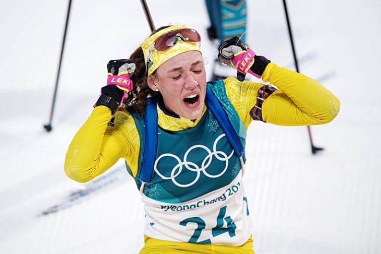 Sensationellt OS-guld till Hanna Öberg!