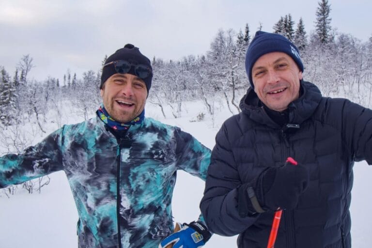 Följ Hans Olsson och Petter direkt i Vasaloppet.TV