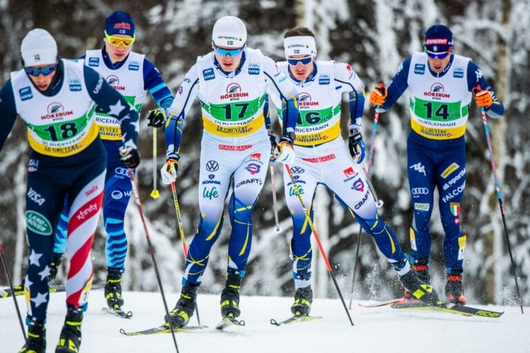 Resultat världscupen Ulricehamn – sprintstafett herrar