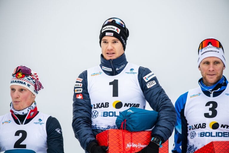 Cologna vinnare före Burman i Gällivare