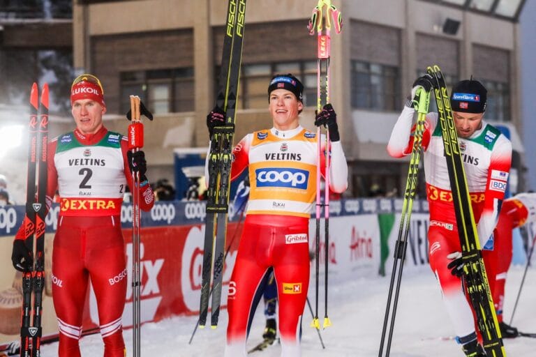 Resultat Ruka 15 km fri stil jaktstart