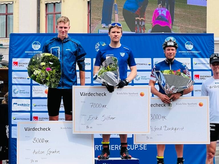 Äntligen guld för Silfver – silver till junioren Anton Grahn