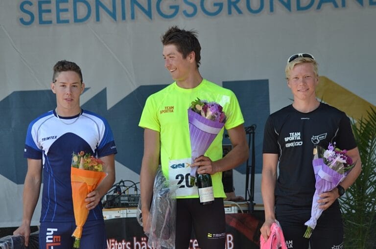 Adam och Sandra juniorvinnare på Alliansloppet
