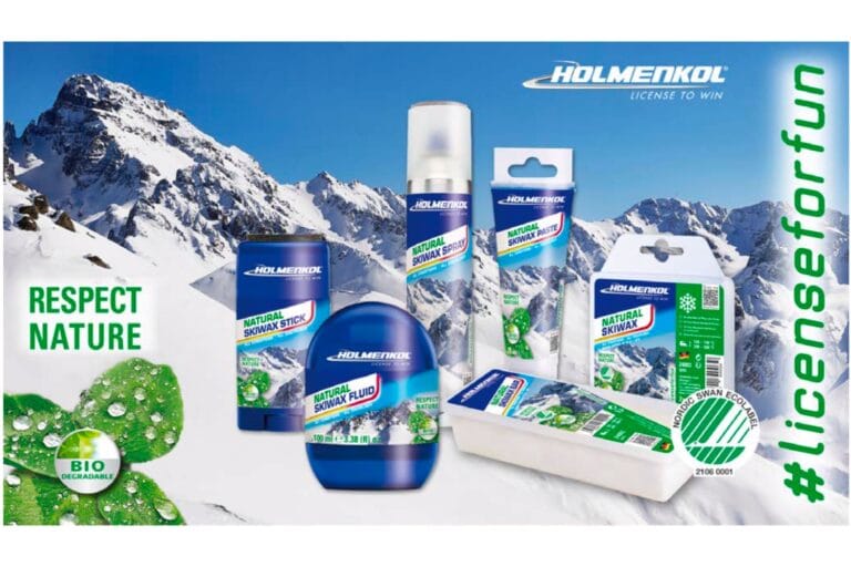 Holmenkol Natural Skiwax får bära Svanenmärkning