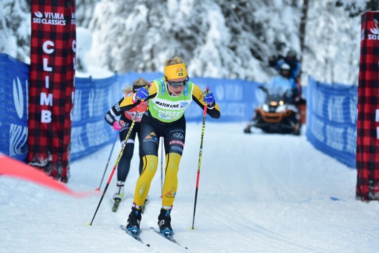 Ida Dahl räknar in sig bland vinnarkandidaterna på Vasaloppet