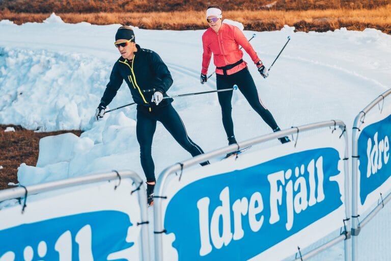 Norska juniorlandslaget tränar på Idre Fjäll