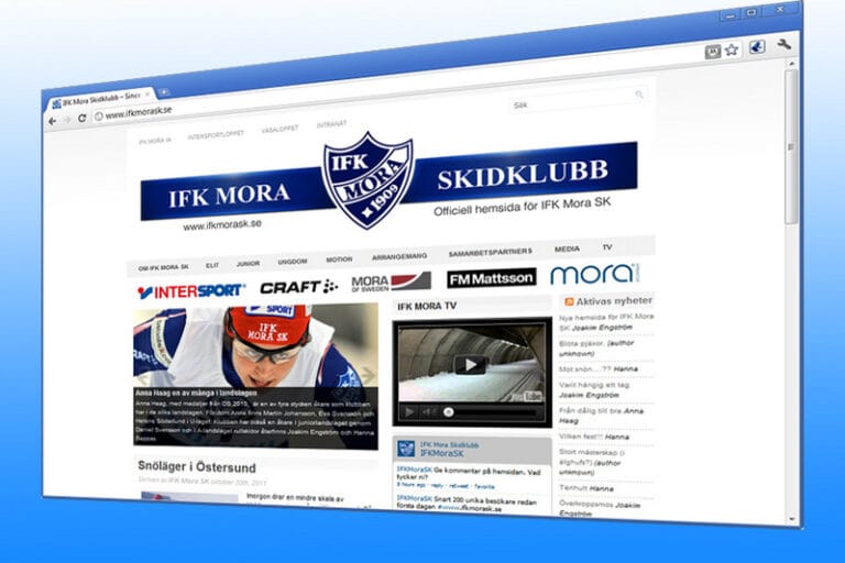 IFK Mora satsar på mer marknadsföring, lanserar ny hemsida