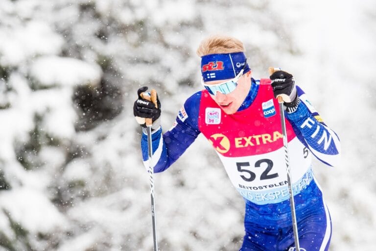 Niskanen före Stenshagen i Vuokatti