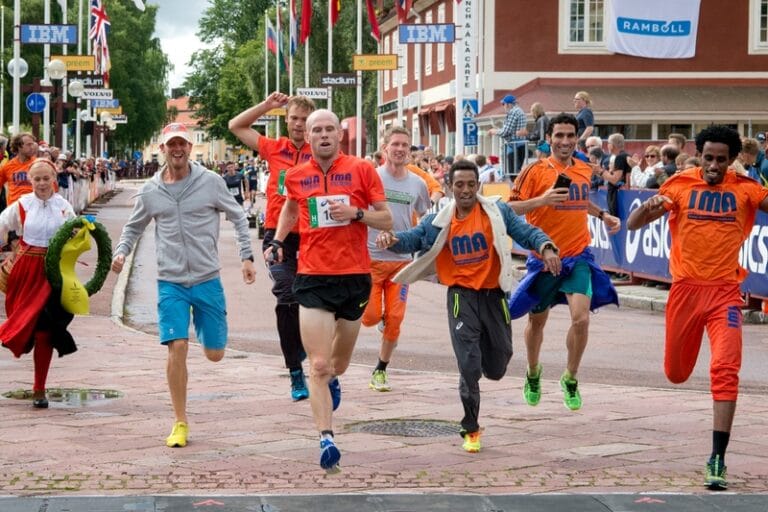 Spännande upplösning på Vasastafetten