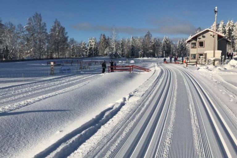Strålande förhållanden inför Bessemerloppet i Högbo