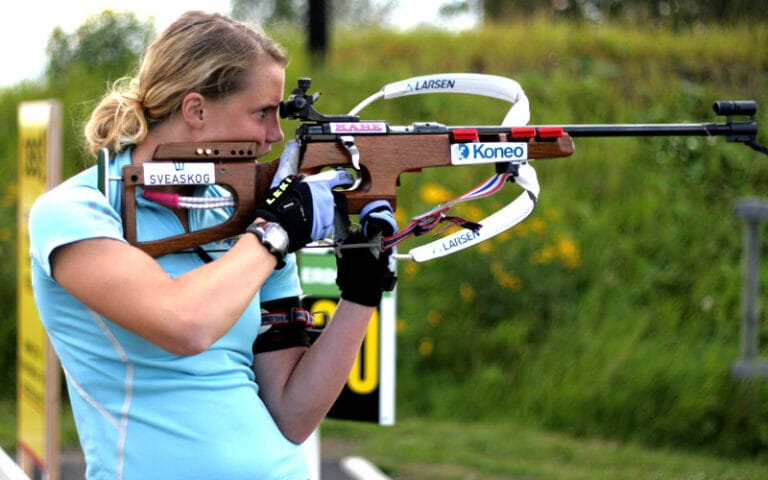 Reportage: Ingela är junior, men redan med i A-landslaget