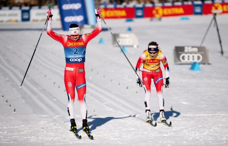 Östberg spurtslog Johaug – Ebba Andersson sexa