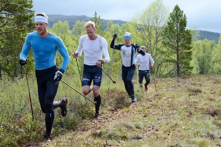 Team Exspirit med bra tryck i Vålådalen