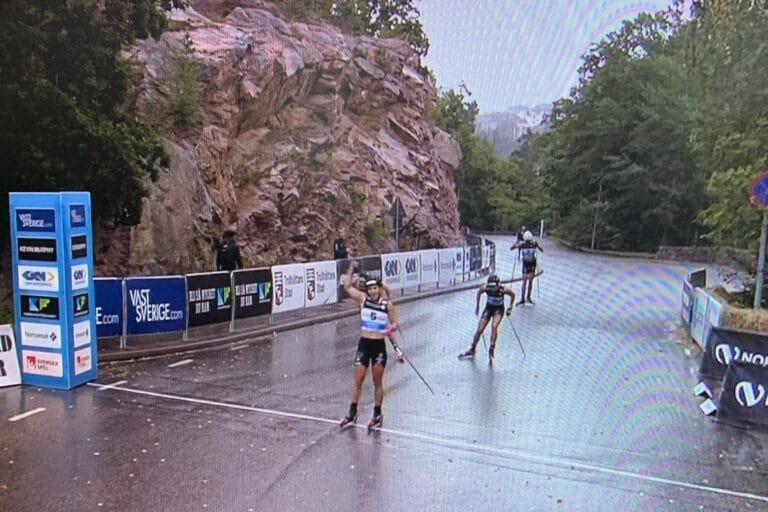 Johanna Hagström sprintvinnare i Trollhättan