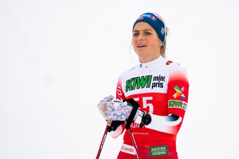 Johaug minuten före Fossesholm