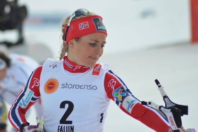 Therese Johaug intervjuad i Norge