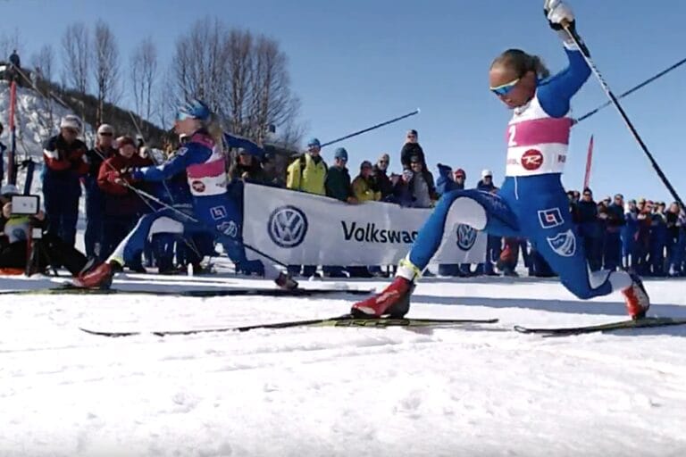 Sundling och Jensen sprintande bäst