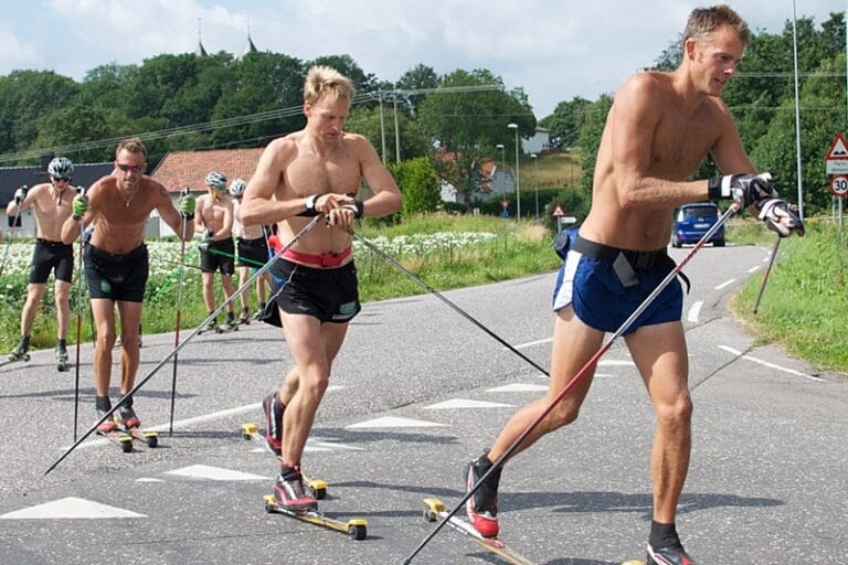 Hård sommarträning i bilder