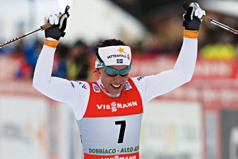 Charlotte Kalla överlägsen på SM i Halmstad