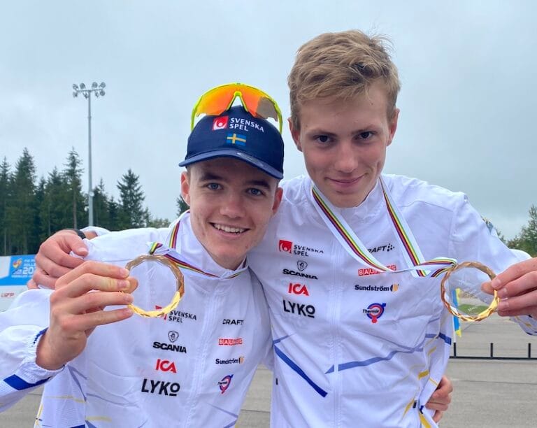 Ny svensk dubbelseger i JVM – och silver i damjuniorklassen
