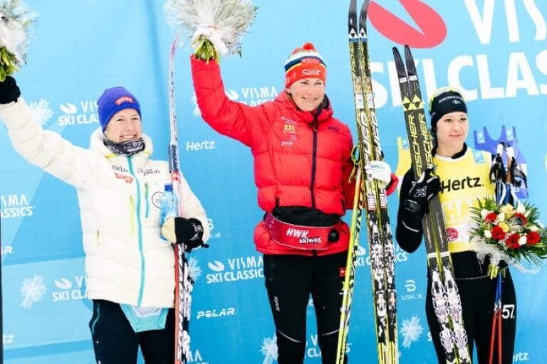 Britta ska försvara ledningen i Ski Classics
