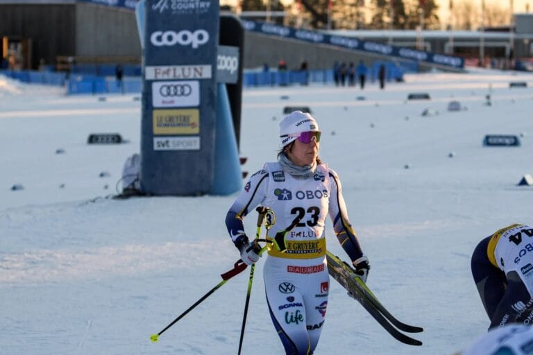 Charlotte Kalla brottas med ryggproblem