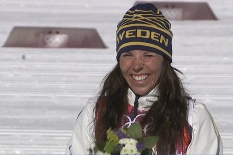 Suveränt silverlopp av Charlotte Kalla