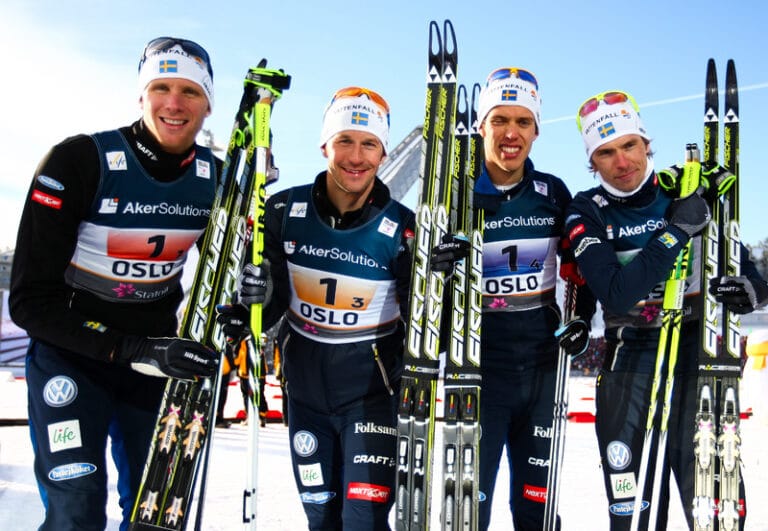 Laget till Holmenkollen.