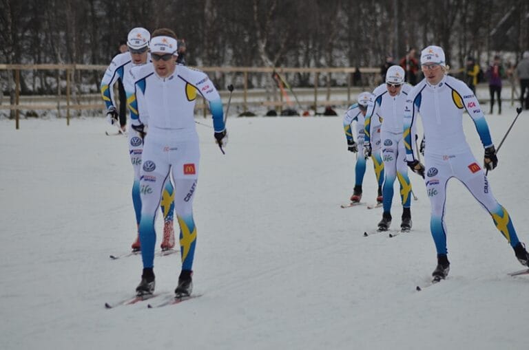 Laddade svenskar i Lillehammer