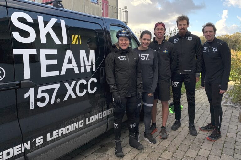 Lager 157 Ski Team vässar formen på skånsk mark