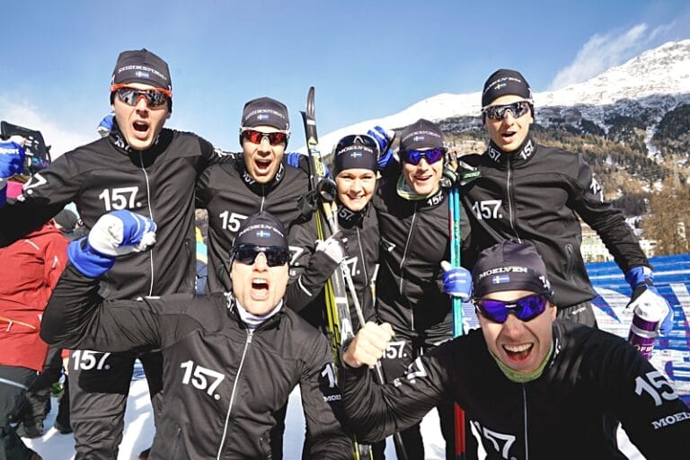 Kanonstart för Lager 157 Ski Team i Ski Classics