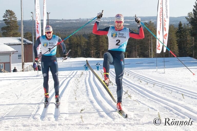 Åsarna för hela slanten på ICA-loppet