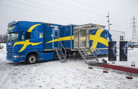Scania fortsätter samarbetet med landslaget