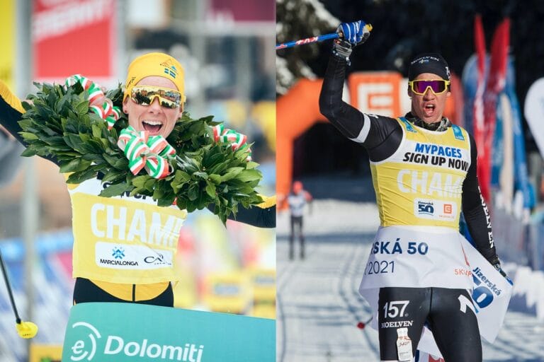 Persson och Korsgren startar Vasaloppet i gult