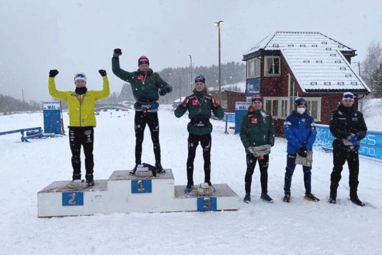 Lindberg och Bråmer på pallen i Norge
