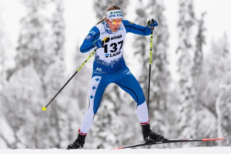 Linn Sömskar tvåa i Vuokatti