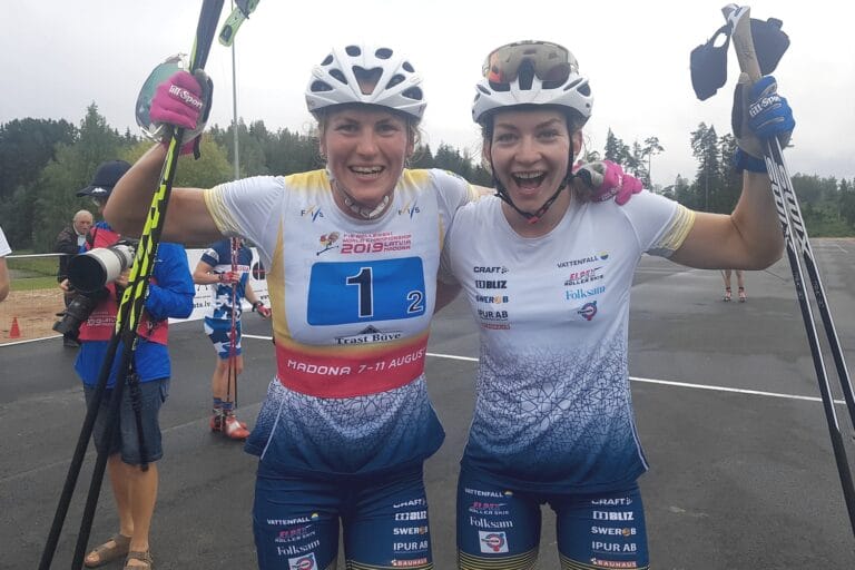 VM-guld till Linn Sömskar och Moa Olsson