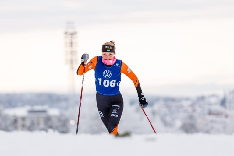 Fredrik Andersson och Louise Lindström i topp i Boden