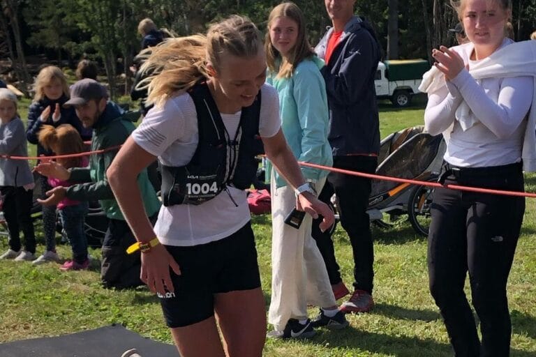 Louise Lindström visade fin löpform