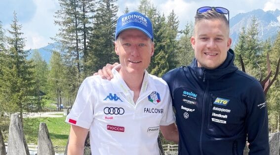 Italienske Hofer tränar med svenska landslaget