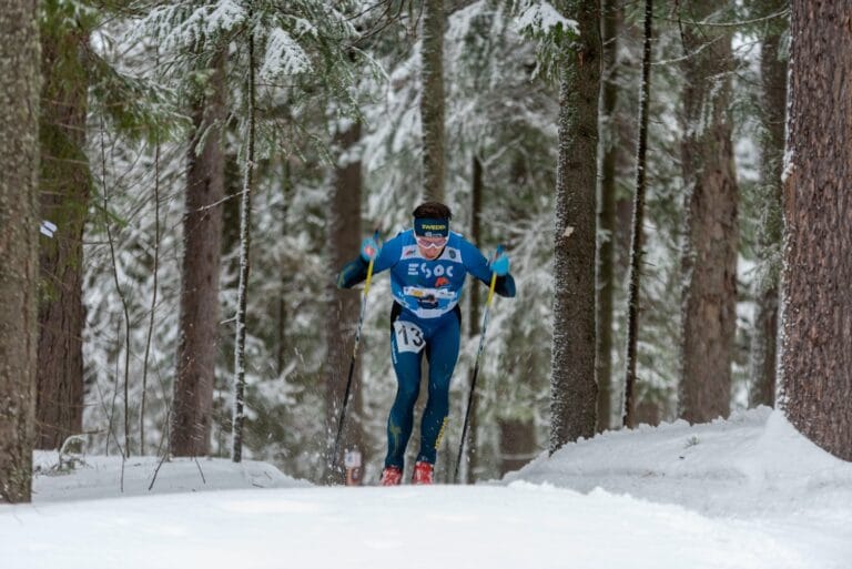 EM-brons till Lundholm – trots skidbrott
