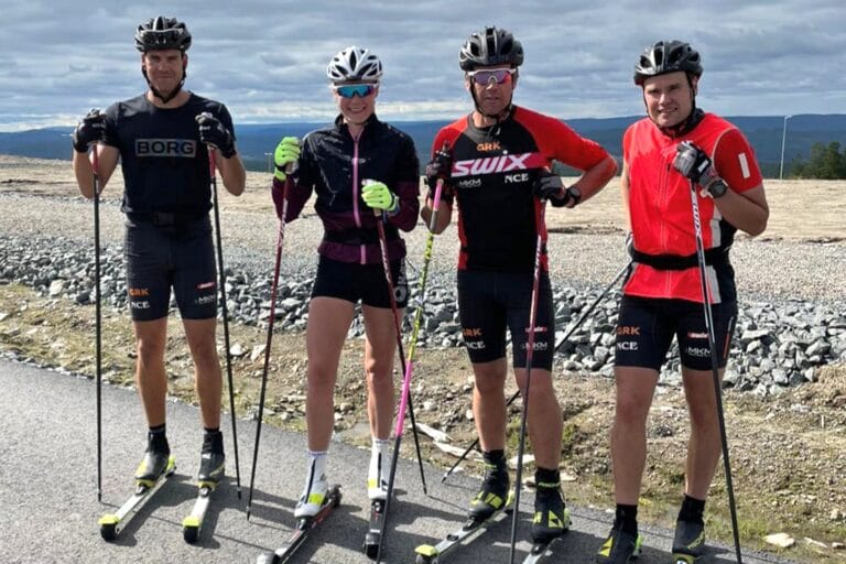 Kyllönen tränade med Team Mäenpää på Idre Fjäll