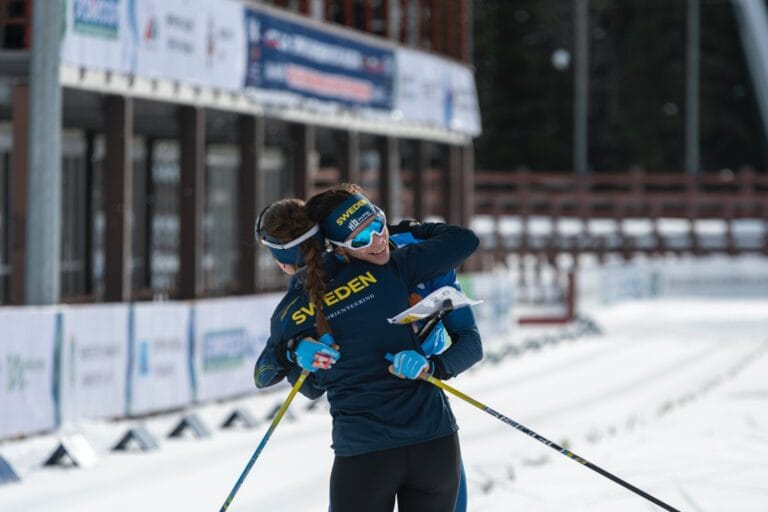 Svenskt EM-silver i sprintstafetten