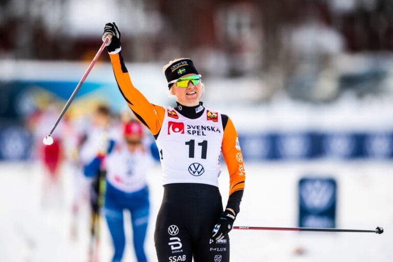 Maja Dahlqvist glad och överlägsen segrare
