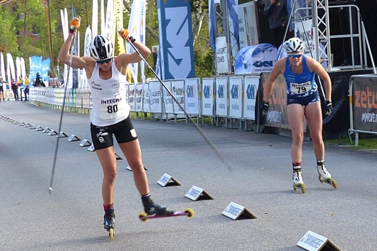 Maja Dahlqvist sprintade bäst i Trollhättan