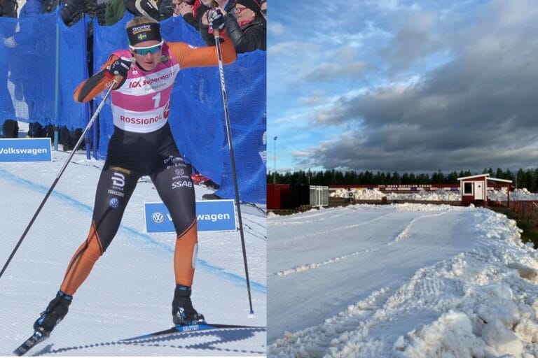 Maja Dahlqvist vill åka fort på snön i Mora